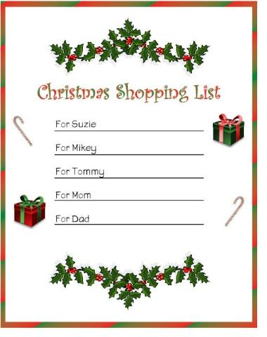 Christmas Shopping for That Special Loved One