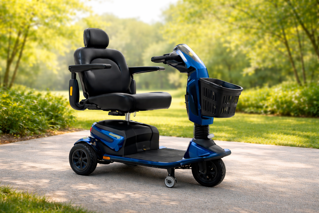 The All-New Golden Buzzaround CarryOn HD Scooter