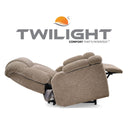 Golden Rhea with Twilight & Nirvana Lift Chair