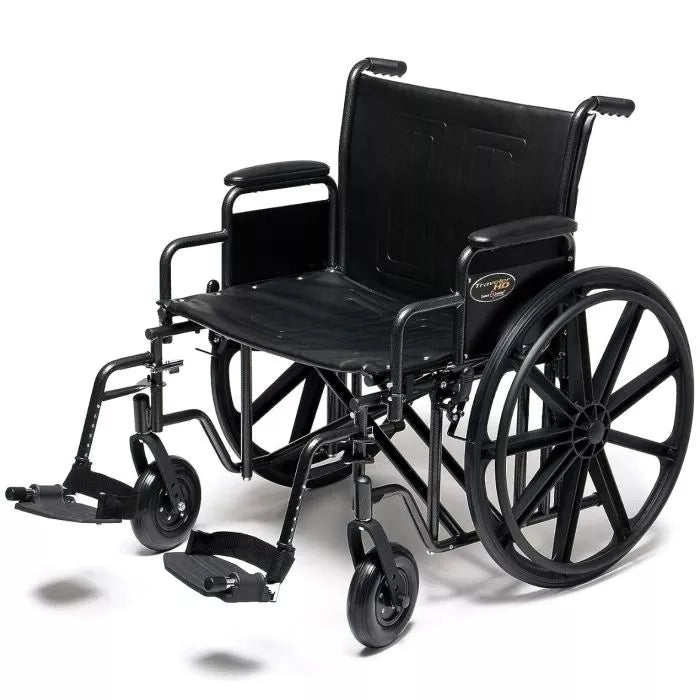 Rental Bariatric Manual Wheelchair 500 LB Heavy-Duty Wide Seat