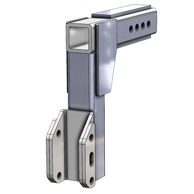 Harmar AL1236: Class3 Hitch Adapter-6IN Drop
