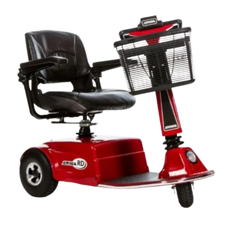 Amigo RD Standard 3 Wheel Mobility Scooter - Rear Drive Model