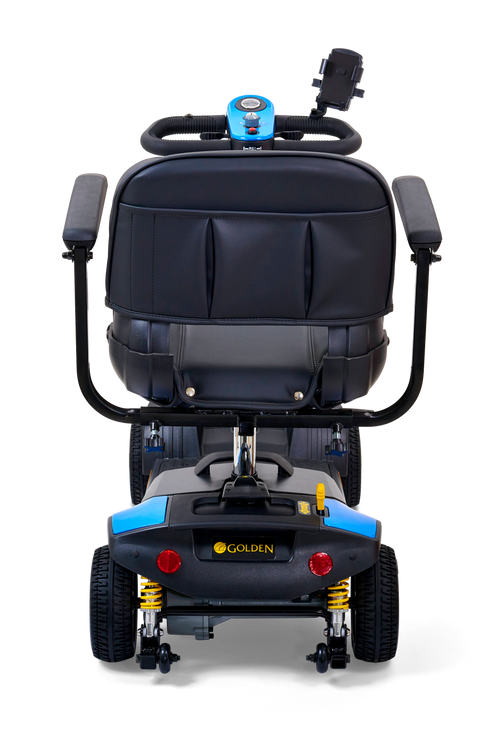Buzzaround XLS HD Heavy-Duty 4-Wheel Portable Scooter - Four-Wheel Configuration - front view