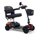 Buzzaround XLS HD Heavy-Duty 4-Wheel Portable Scooter - Four-Wheel Configuration