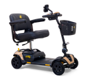 Buzzaround XLS HD Heavy-Duty 4-Wheel Portable Scooter - Four-Wheel Configuration