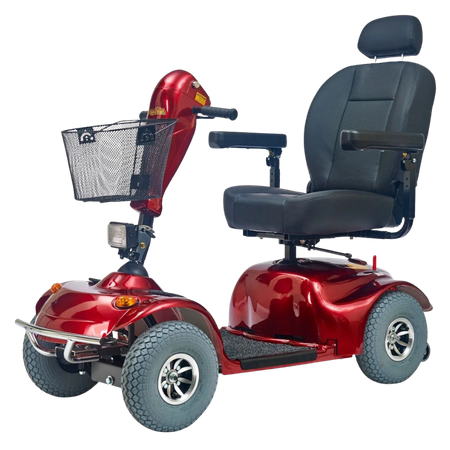 Golden Avenger 4-Wheel Scooter - Mid-Size Standard Capacity - Gold