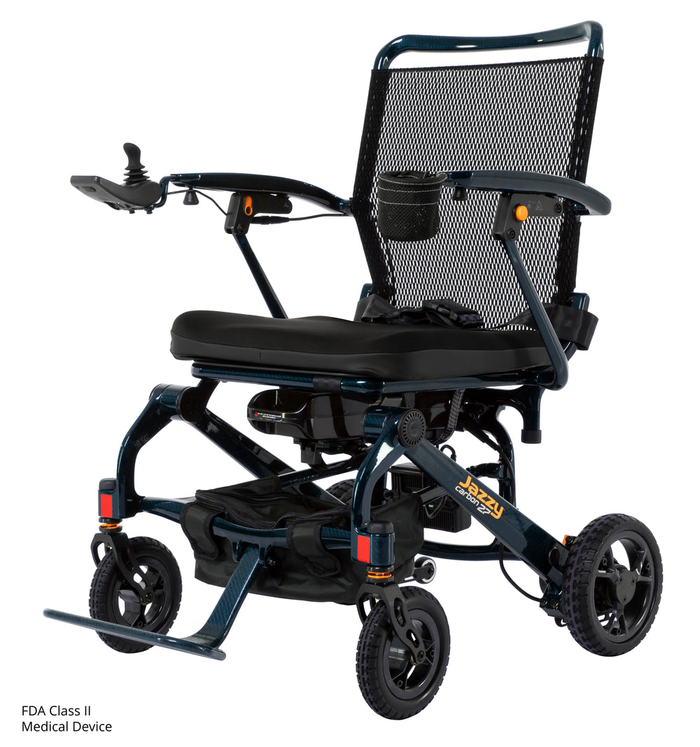 Pride Jazzy Carbon 27 Travel Power Wheelchair