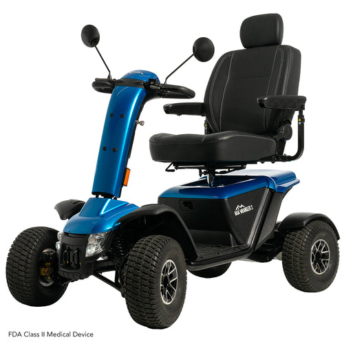 BAJA Wrangler 2 Heavy-Duty All-Terrain Outdoor Mobility Scooter - Mobility Scooter