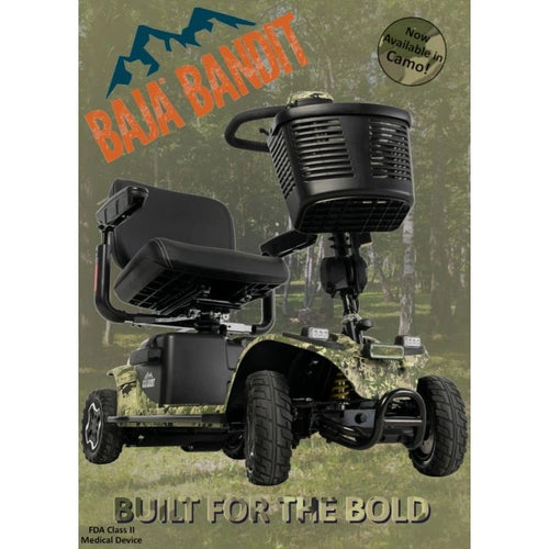 BAJA Bandit Compact Indoor Mobility Scooter