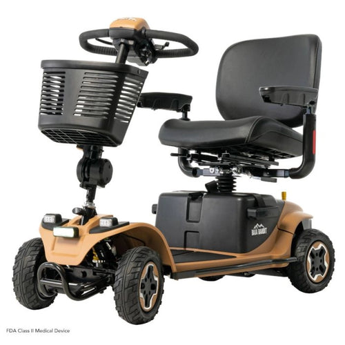 BAJA Bandit Compact Indoor Mobility Scooter - Left Side - Image 10
