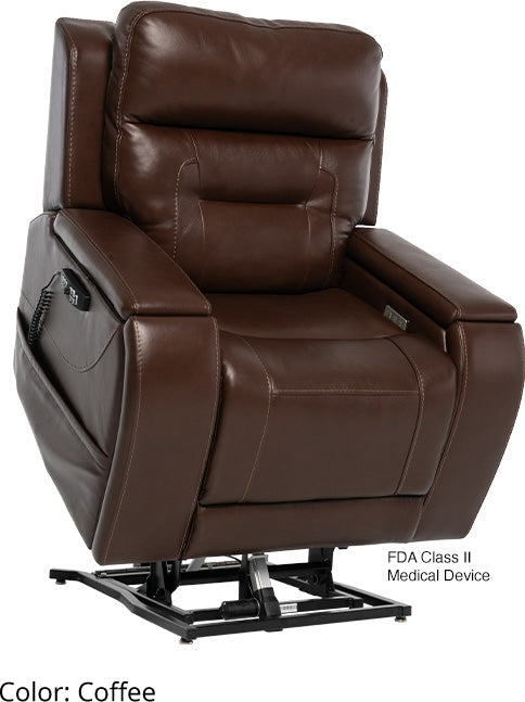 Pride VivaLift Premier PLR-5900 in Sorrento Coffee leather