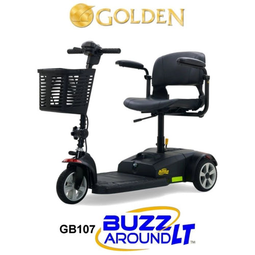 Buzzaround LT 3-Wheel Tri-Configuration Portable Scooter
