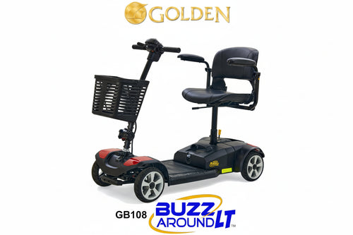 Buzzaround LT 4-Wheel Quad Configuration Portable Scooter - Image 2