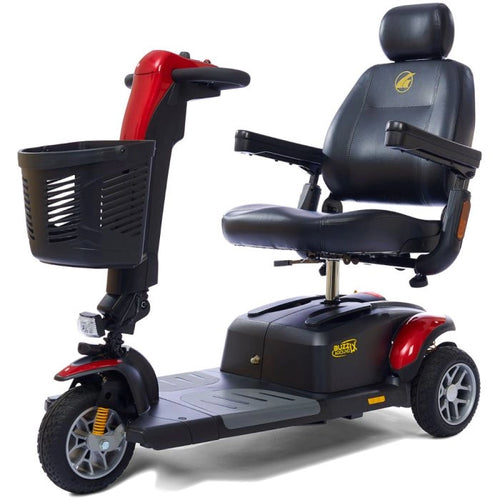 Buzzaround LX 3-Wheel Tri-Configuration Full Size Portable Scooter - Red - Left Side - Image 3