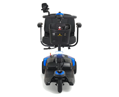 Buzzaround XL 3-Wheel Tri-Configuration Portable Scooter - Blue - Image 2