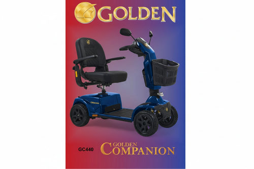 GC440 Companion 4-Wheel Full-Size Stability Scooter - NEW