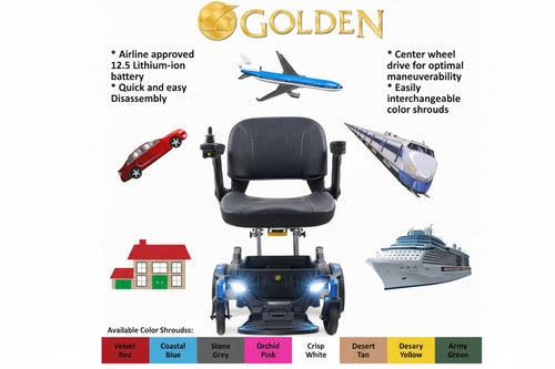 Buzzaround Carryon GP-130 Folding Power Wheelchair