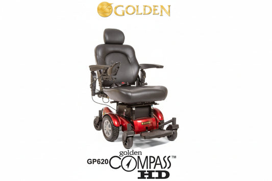 Golden Compass HD GP620 Heavy-Duty Bariatric Power Wheelchair