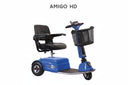 Amigo HD Heavy-Duty 3-Wheel Bariatric Mobility Scooter