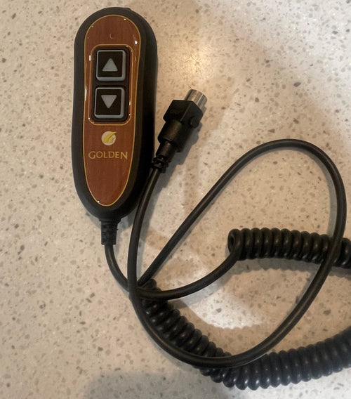 Golden Two Button Hand Remote