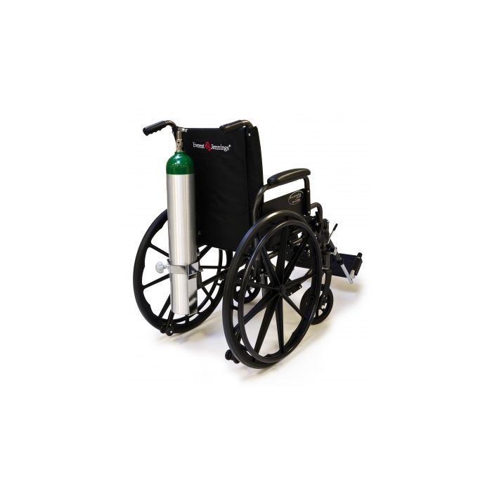 O2 Cylinder Holder for wheelchairs