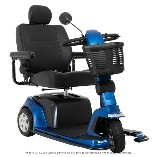 Maxima 3-Wheel Scooter - Tri-Configuration Heavy-Duty Model in Blue, Beauty Shot View