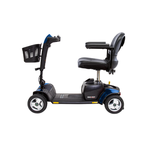 Go Go® Sport 4-Wheel Portable Scooter - Quad Configuration
Go Go Sport 4-Wheel Travel Scooter (S74) – 325 lb Capacity with EZ Turn Technology