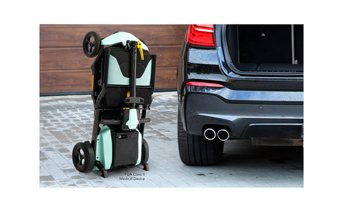 Go Go Super Sport S740 Portable 4-Wheel Mobility Scooter - Right Side