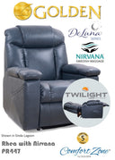 Golden Rhea with Twilight & Nirvana Lift Chair