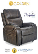 Golden PR-448 Titan 4-Zone MaxiComfort Power Lift Recliner (Medium)