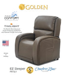 Golden Technologies PR761 EZ Sleeper with MaxiComfort & Twilight Lift Recliner