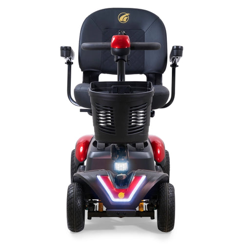 Buzzaround Extreme 4-Wheel Scooter EX148 Quad Configuration - Red - Image 2