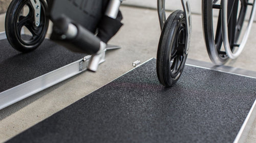 Suitcase Singlefold AS Ramp (with Adjustable Steps) — View 2