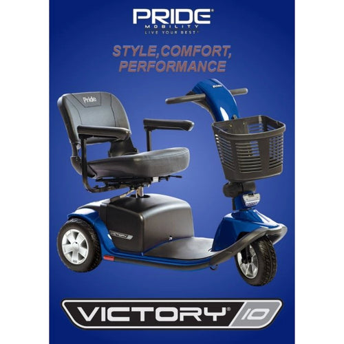 Victory 10 3-Wheel Portable Scooter - Standard Edition