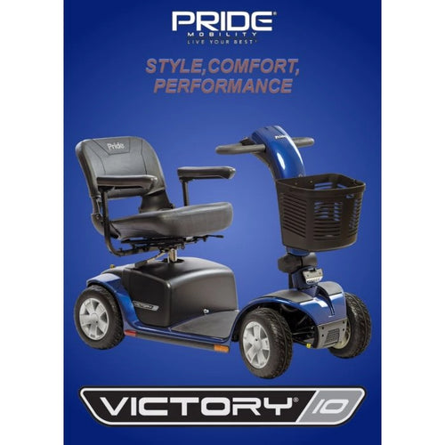 Victory® 10 4-Wheel Portable Scooter - Quad Configuration - Image 2